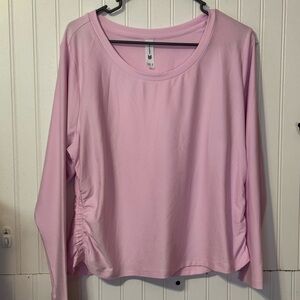 NWT All in Motion Women's Pink Long Sleeve Top Sz xxl